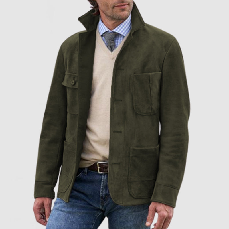 Men's Jacket Retro Casual Reversible for Various Occasions