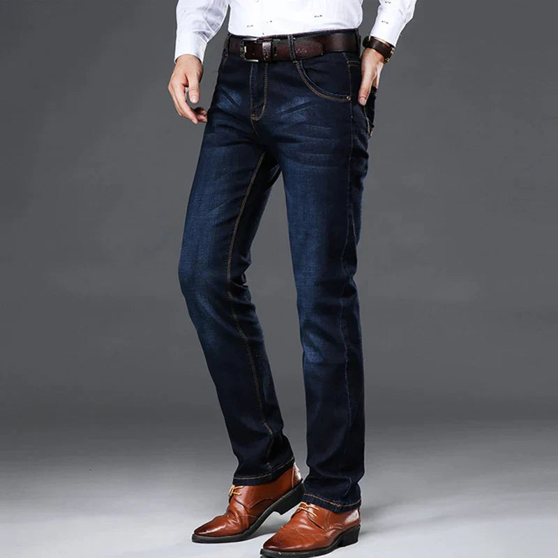 Men's Jeans Comfortable 4-Way Stretch Cotton