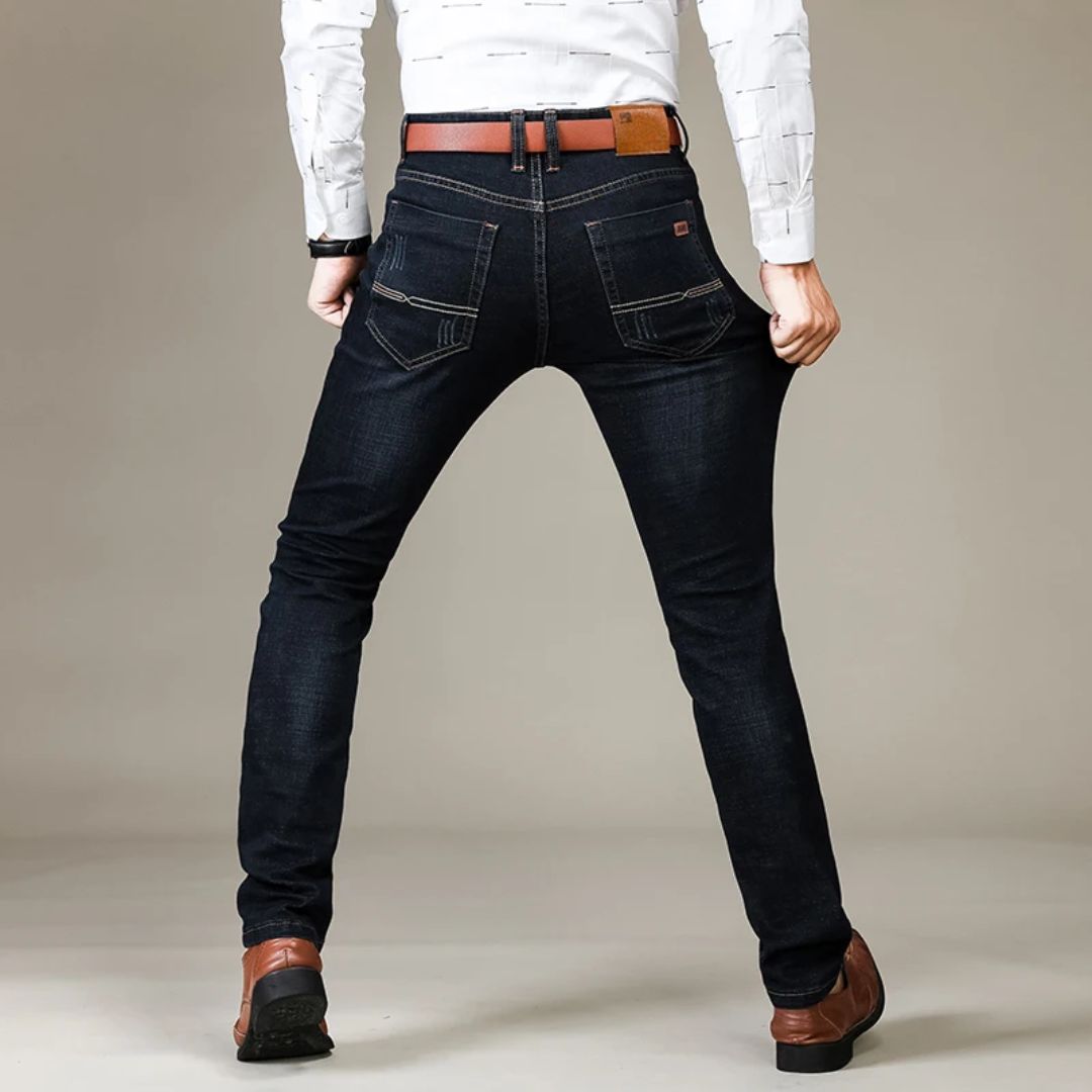 Men's Jeans Straight Cut Denim Comfortable
