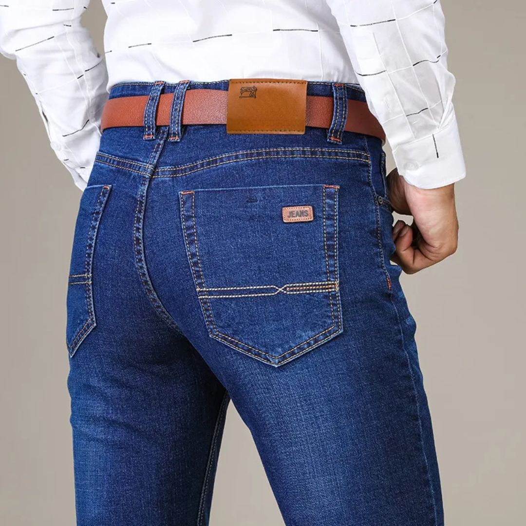 Men's Jeans Straight Cut Denim Comfortable