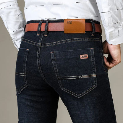 Men's Jeans Straight Cut Denim Comfortable