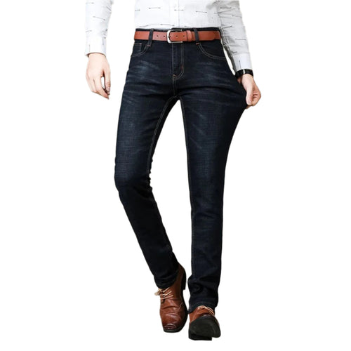 Men's Jeans Straight Cut Denim Comfortable