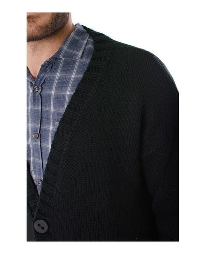 Men's Knit Button Cardigan