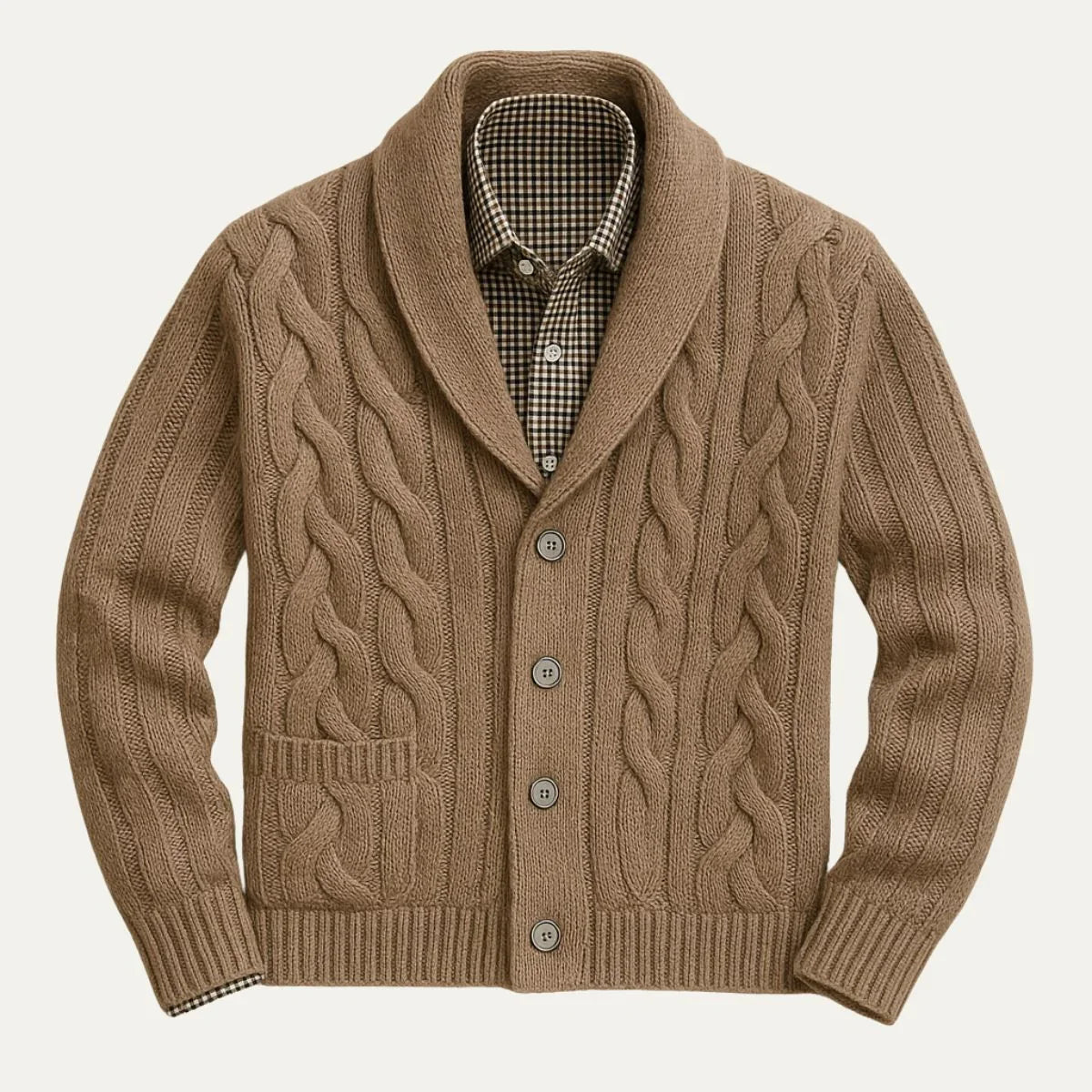 Men's Knitted Cardigan Casual