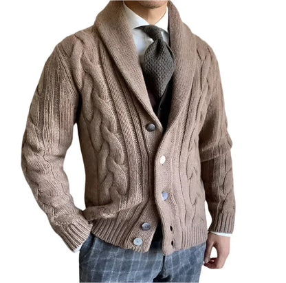 Men's Knitted Cardigan Casual