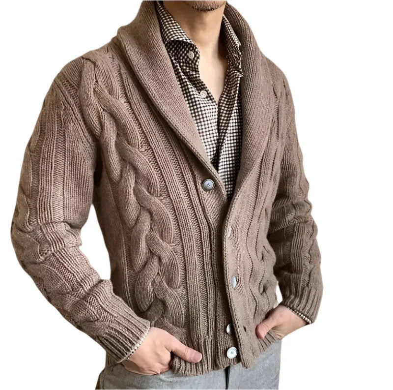 Men's Knitted Cardigan Casual