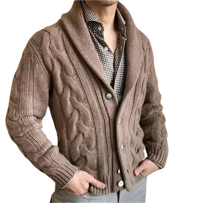 Men's Knitted Cardigan Casual