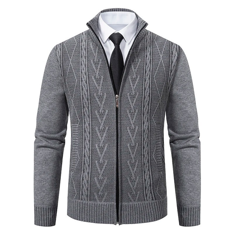 Men's Knitted Style Sweater Cardigan