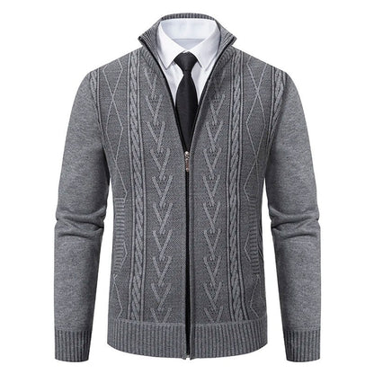 Men's Knitted Style Sweater Cardigan