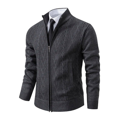 Men's Knitted Style Sweater Cardigan