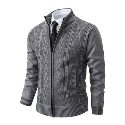 Men's Knitted Style Sweater Cardigan