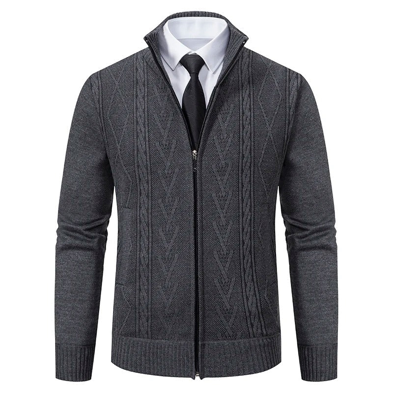 Men's Knitted Style Sweater Cardigan