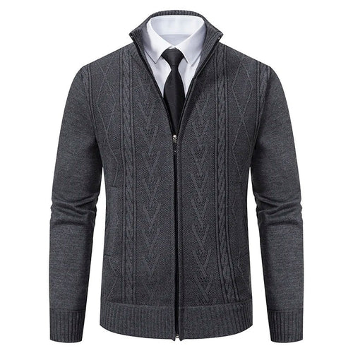 Men's Knitted Style Sweater Cardigan