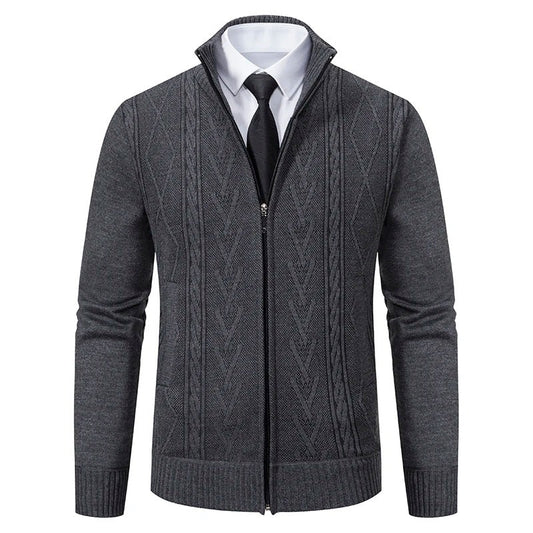 Men's Knitted Style Sweater Cardigan