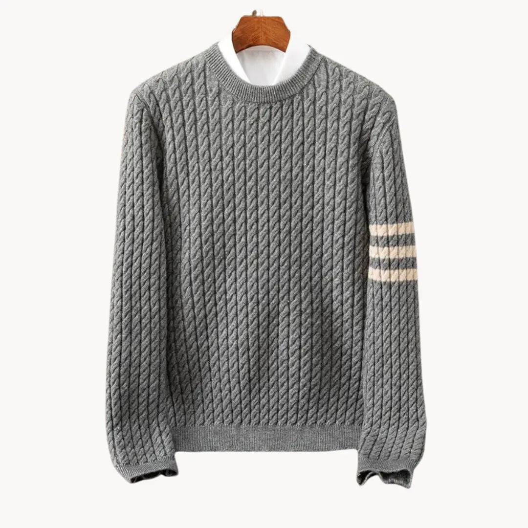 Men's Knitted Sweater Crewneck Warm