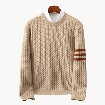 Men's Knitted Sweater Crewneck Warm
