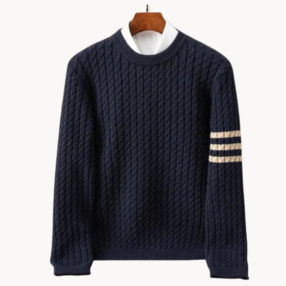Men's Knitted Sweater Crewneck Warm