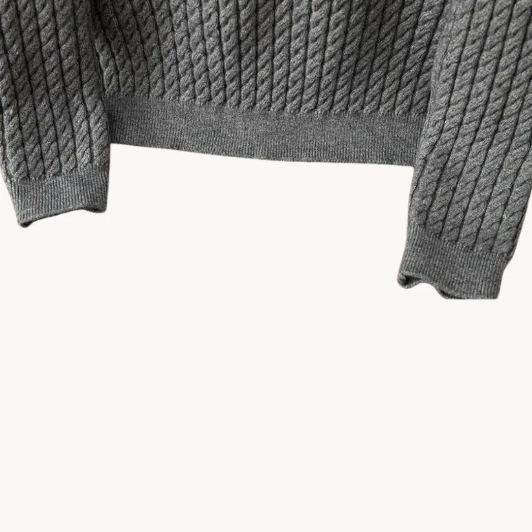 Men's Knitted Sweater Crewneck Warm