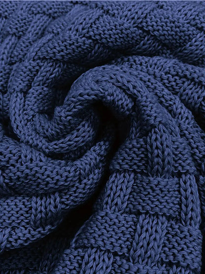 Men's Knitted Sweater Elegant Cotton and Acrylic