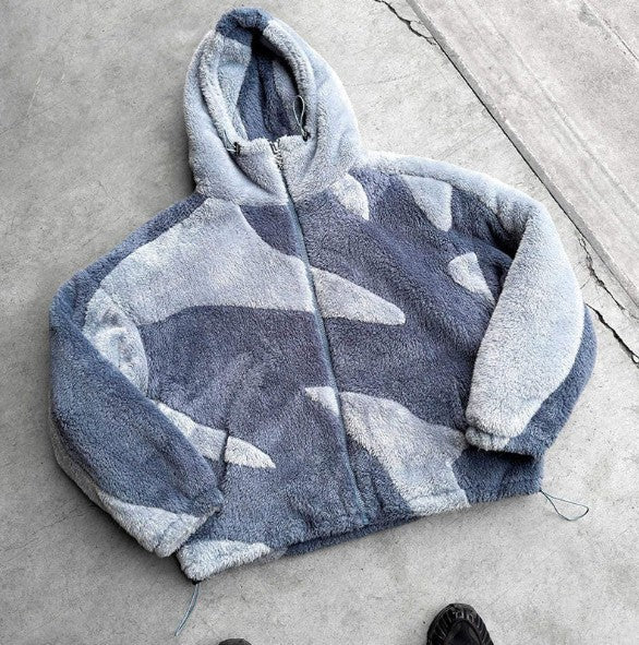 Men's Lambswool jacket Zip-up Comfortable Timeless