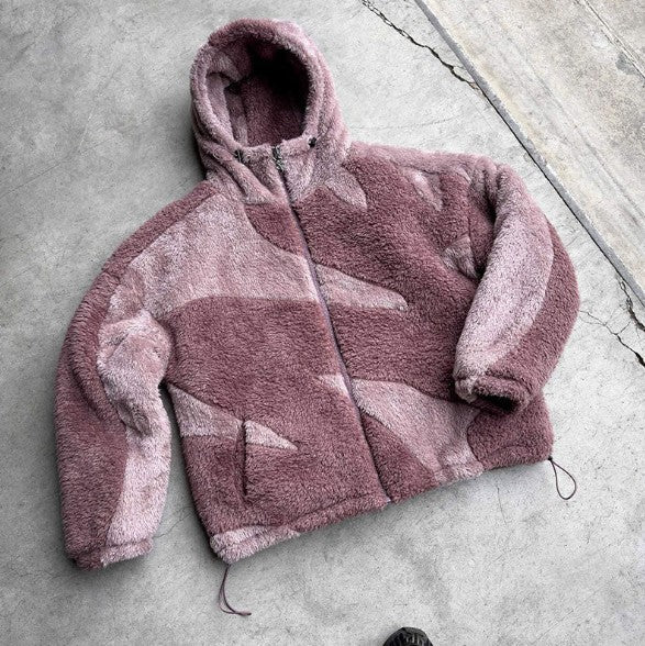 Men's Lambswool jacket Zip-up Comfortable Timeless