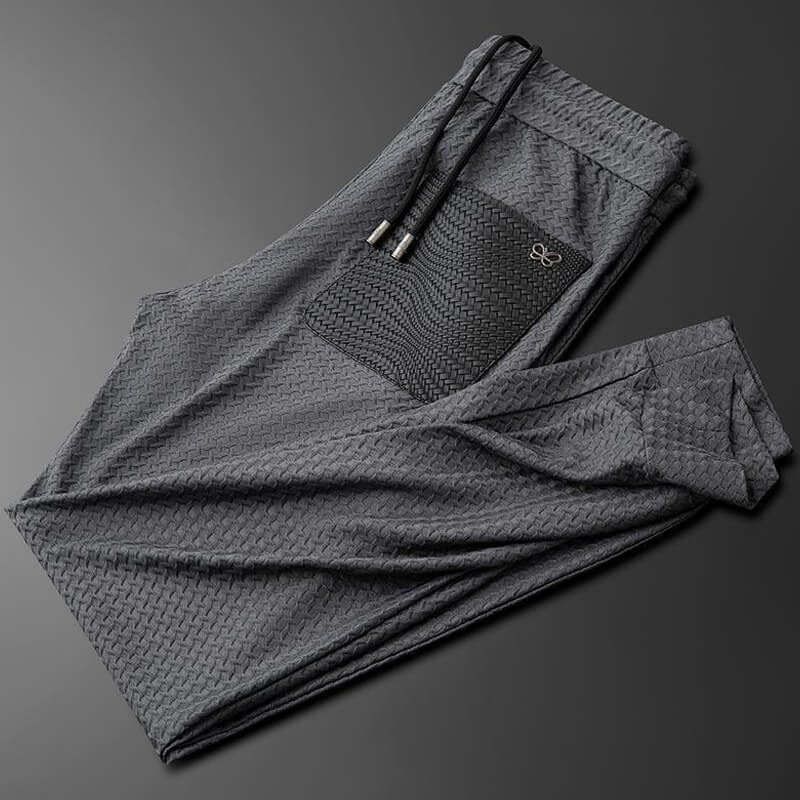 Men's Leisure Set Comfortable Polyester T-shirt and Pants
