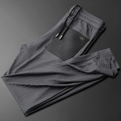 Men's Leisure Set Comfortable Polyester T-shirt and Pants