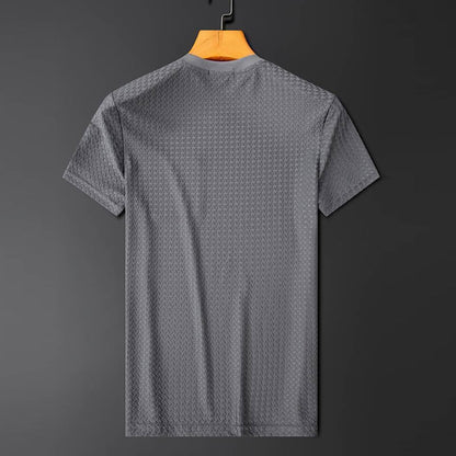Men's Leisure Set Comfortable Polyester T-shirt and Pants