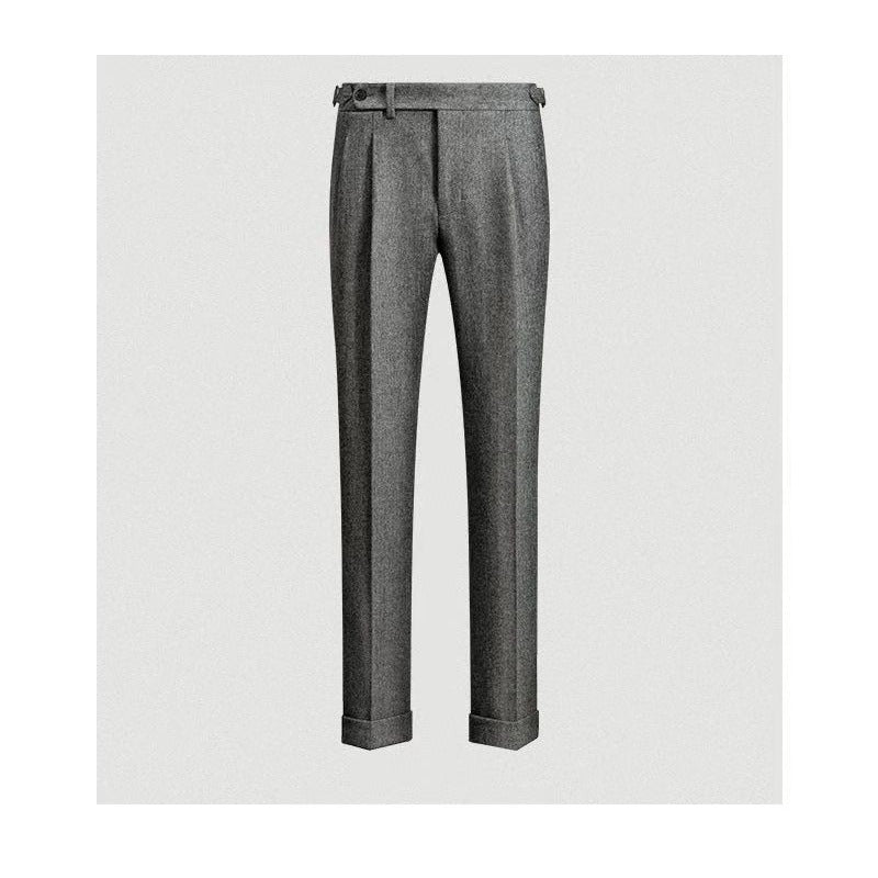 Men's Leisure Trousers Casual Tweed