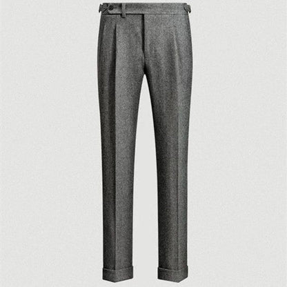 Men's Leisure Trousers Casual Tweed