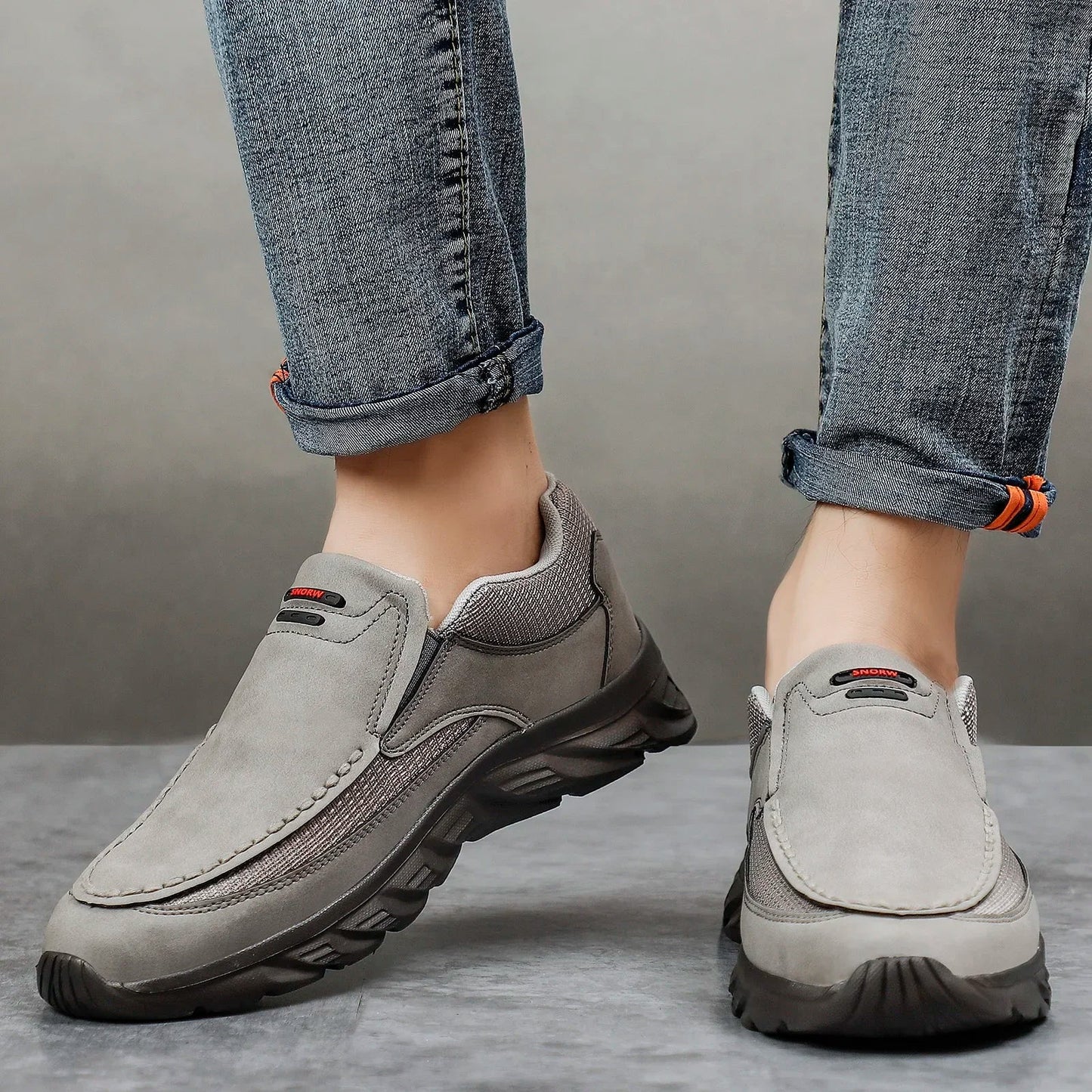 Men's Loafers Sneakers Retro Handmade Casual Shoes