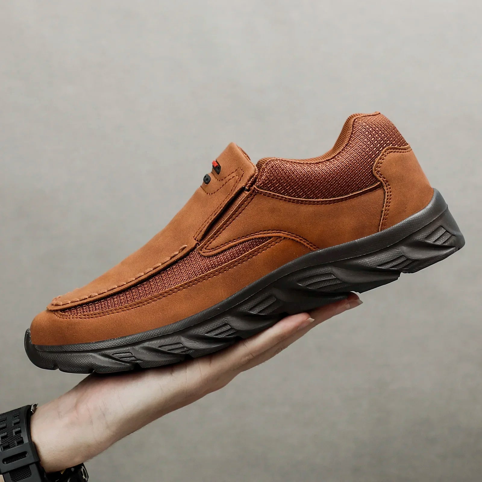 Men's Loafers Sneakers Retro Handmade Casual Shoes