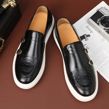 Men's Loafers Stylish Faux Leather Comfortable Shoes for Men