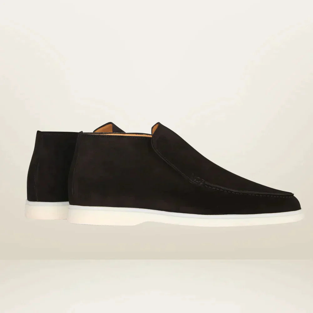 Men's Loafers Suede Look Timeless Design