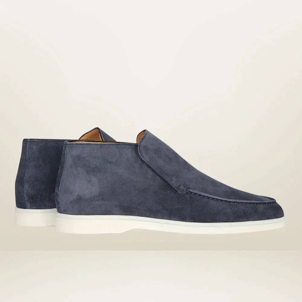 Men's Loafers Suede Look Timeless Design