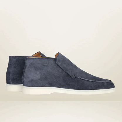 Men's Loafers Suede Look Timeless Design