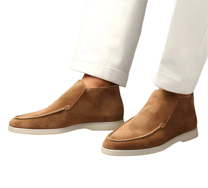Men's Loafers Suede Look Timeless Design