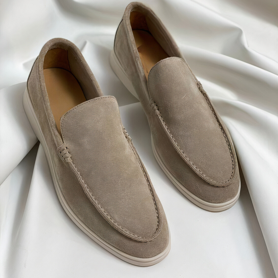 Men's Loafers Vintage Style PU Leather Slippers