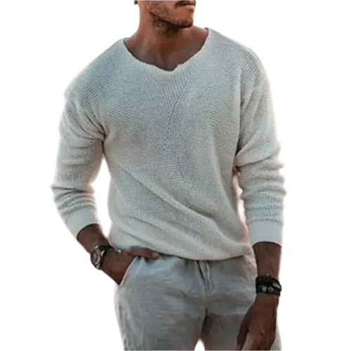 Men's Long Arm Pullover Warm Knitted
