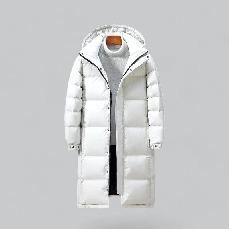 Men's Long Puffer Parka Winter Style