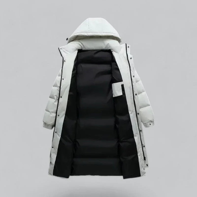 Men's Long Puffer Parka Winter Style