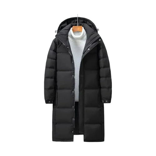 Men's Long Puffer Parka Winter Style