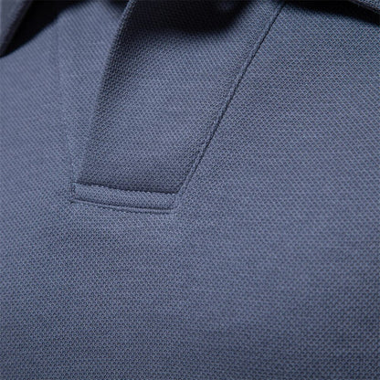 Men's Long-Sleeve Casual Lightweight Cotton Shirt