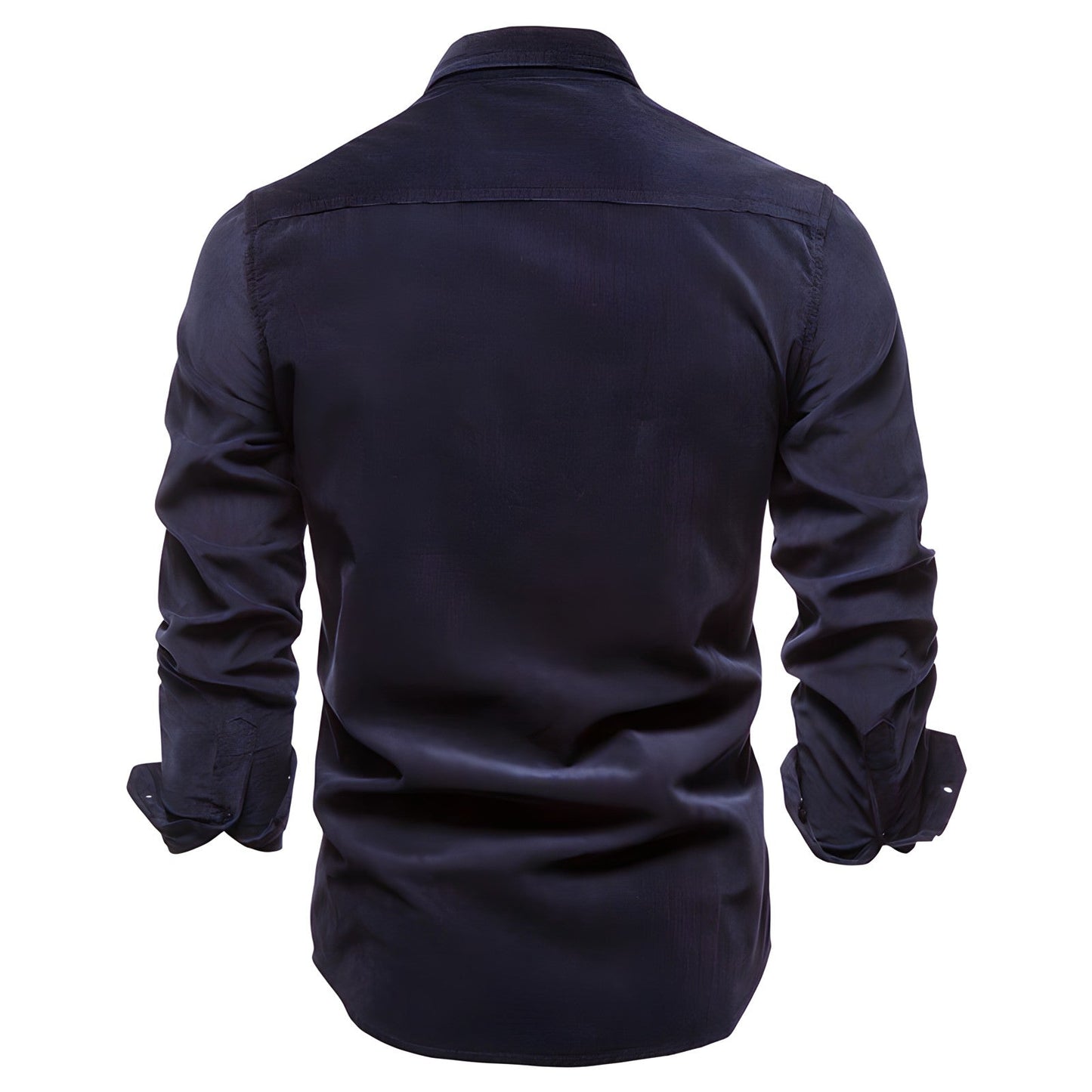 Men's Long-sleeved Polo Casual Style