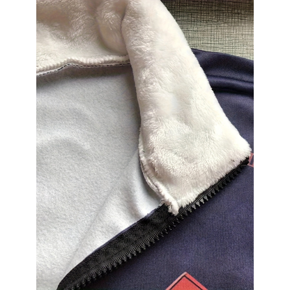 Men's Long-sleeved Pullover With Zipper