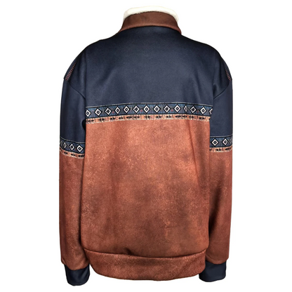 Men's Long-sleeved Pullover With Zipper