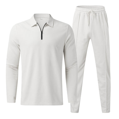 Men's Long-sleeved Zipped Tracksuit