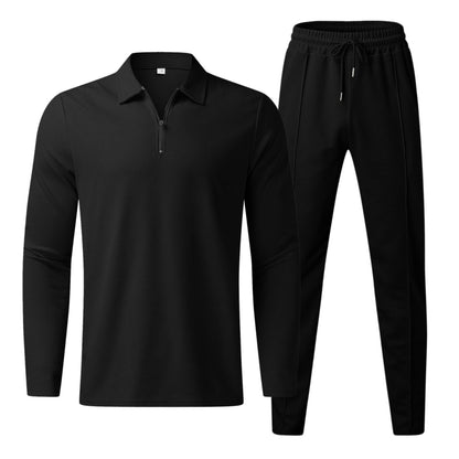 Men's Long-sleeved Zipped Tracksuit