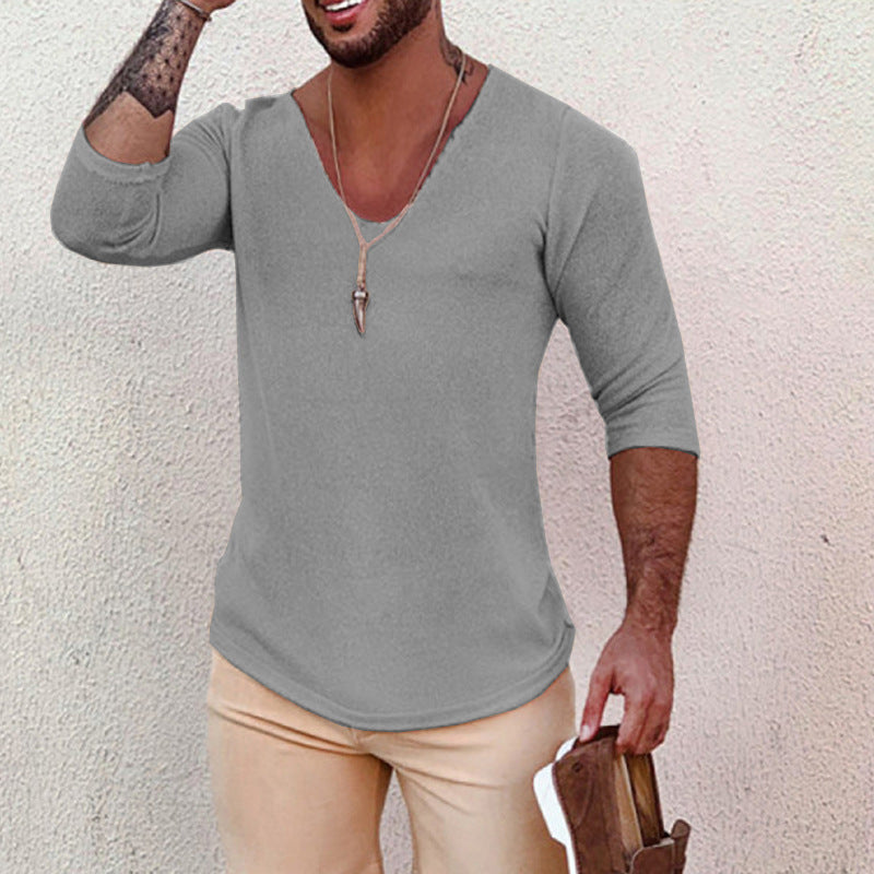 Men's Longsleeve Shirt Casual Cotton