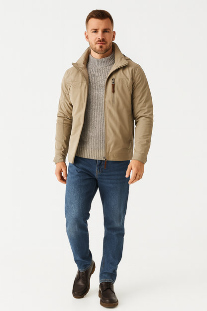 Men's Outdoor Jacket Waterproof and Windproof